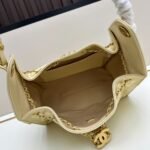 [Super Vip 1:1] Chanel 25 Small Handbag Grained And Gold Tone Metal Light Yellow 26Cm AS5293 B20304 NAGEQ - Image 8