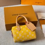 Louis Vuitton Nano Speedy Yellow 16Cm - Image 4