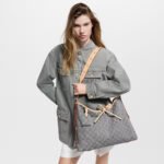 Super Vip 1:1 –  Louis Vuitton CarryAll MM Bag Washed Gray 39Cm M13289 - Image 7