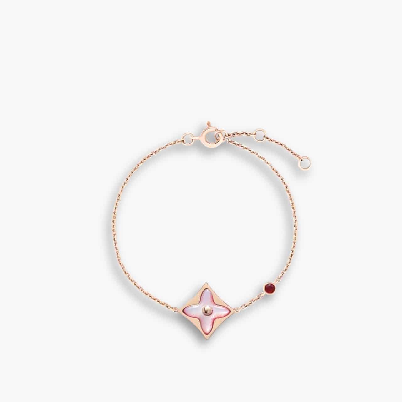 ELEGOUS-Product-Image-10-1.jpg Louis Vuitton Color Blossom BB Star Bracelet Red Gold - Image 1
