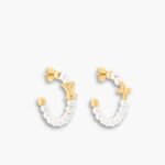 Louis Vuitton My LV Pearl Earrings Gold M01988