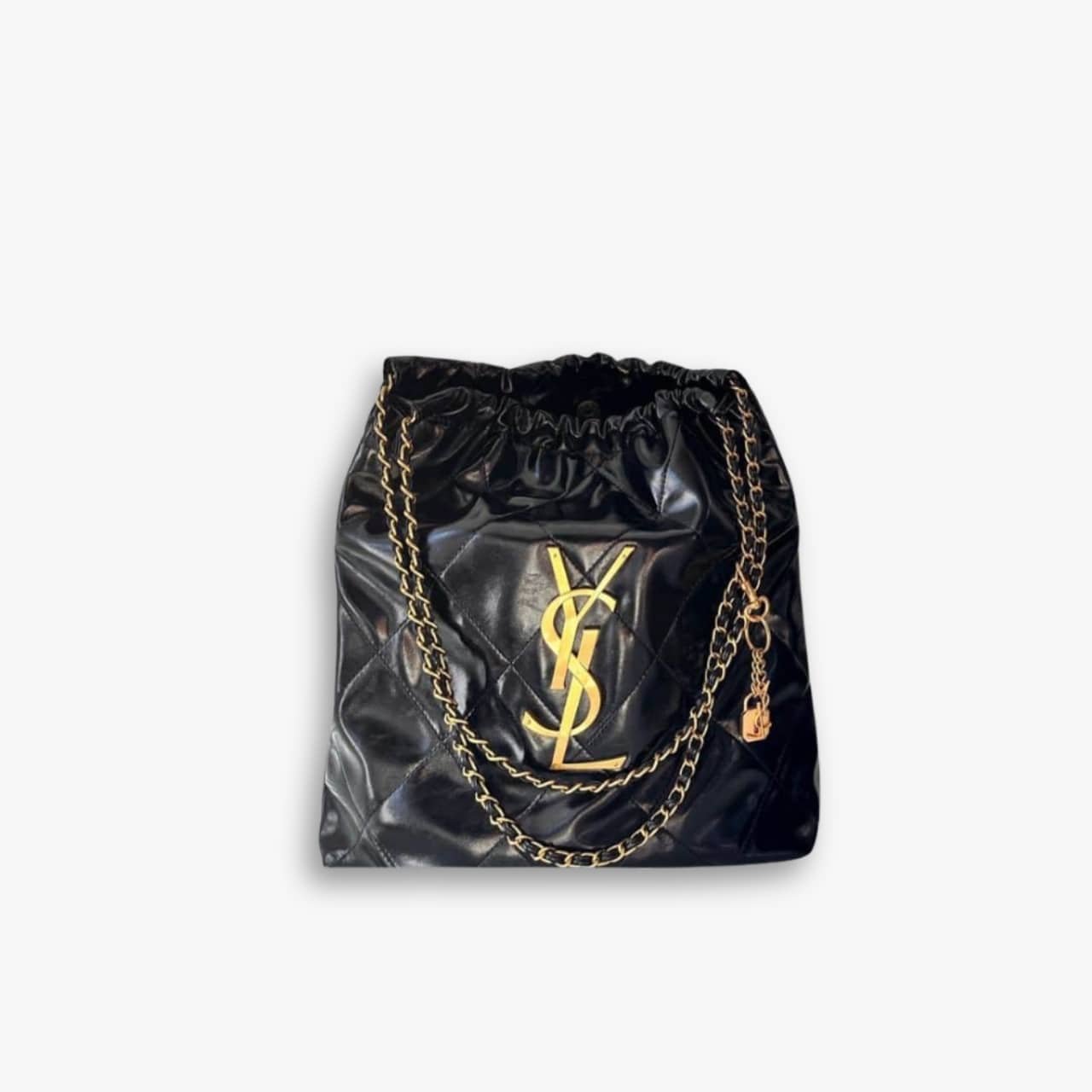 ELEGOUS-Product-Image-3-1-1.jpg Saint Laurent Bucket Bag And Gold Tone Metal Black 39Cm - Image 1