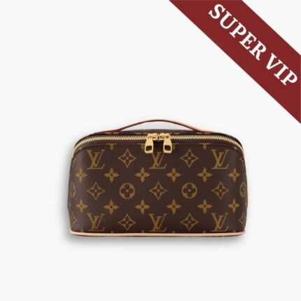 Super Vip 1:1 - Louis Vuitton Toiletry Bag Monogram Canvas Brown 24Cm M11750