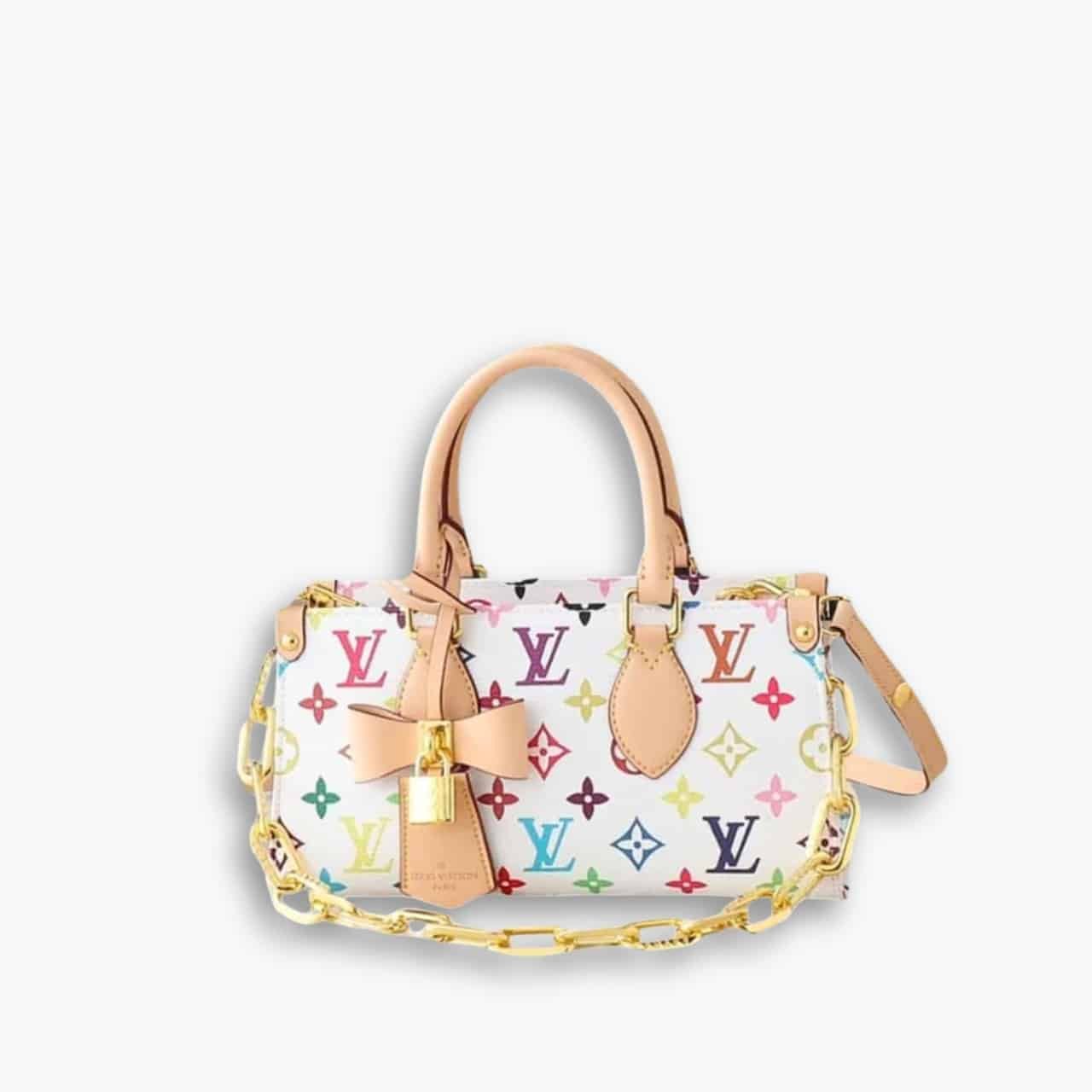 ELEGOUS-Product-Image-8-2.jpg Louis Vuitton X Takashi Murakami Onthego East West White 25cm - Image 1