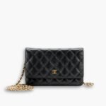 Chanel Wallet On Chain Quilted Black 19cm