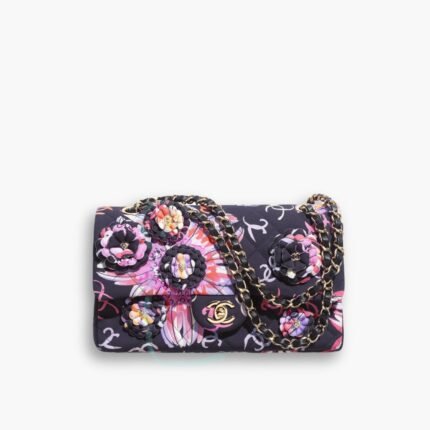 Chanel Classic Flap Bag Black 25cm AS4842 B16346 NX048