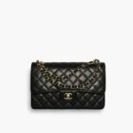 Chanel Classic Double Flap Bag Black 25cm A58600 Y01864 C3906