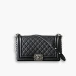 Chanel Boy Medium Handbag Black 25cm