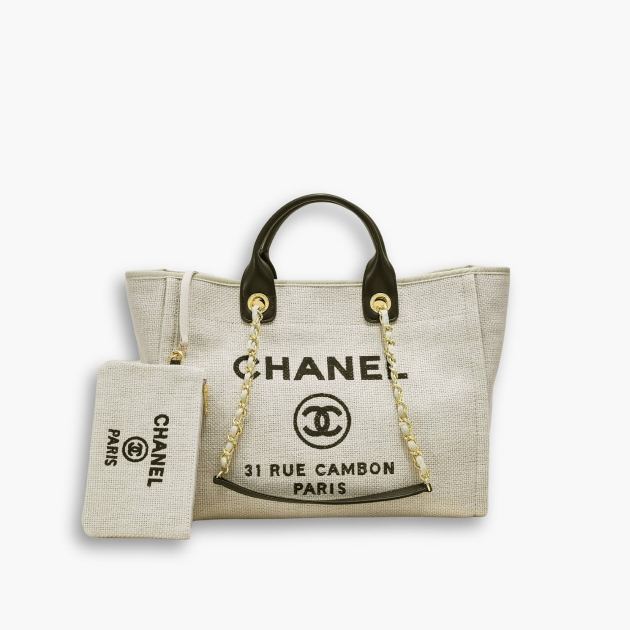 ELG_CNB1081.jpg Chanel Deauville Large Tote Shopping Bag 37cm - Image 1