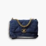 Chanel 19 Flap Denim Bag Blue AS1160 B02876 N6832