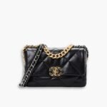 Chanel 19 Flap Bag Black 26cm