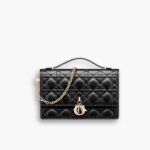 Dior My Dior Top Handle Bag Black 24cm M0997ONGE M900