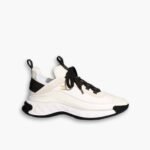 Chanel Velvet Sneakers Ivory And Black G35617