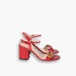 Gucci GG Marmont Sandals Red