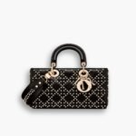 Dior Medium D Joy Bag Eyelet Black 26cm M0540ONGU M911