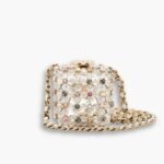 Chanel Micro Mini CC Evening Bag Crystal Strass In Rainbow 8cm