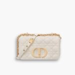 Dior Small Dior Caro Bag White 20cm M9242UWHC M35U