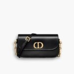 Dior 30 Montaigne Avenue Bag Black 22cm M9260UMOA M900
