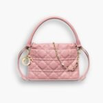 Dior Mini Lady Milly Handbag Antique Pink 19cm S0981ONMJ M77P