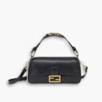 Fendi Baguette Bag Black 25cm 8BR822APG6F1CFJ
