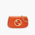 Gucci Blondie Small Shoulder Bag Orange 28cm 699268 UXX0G 7519