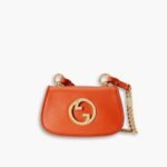 Gucci Blondie Mini Shoulder Bag Orange 21cm 724645 UXX0G 7519
