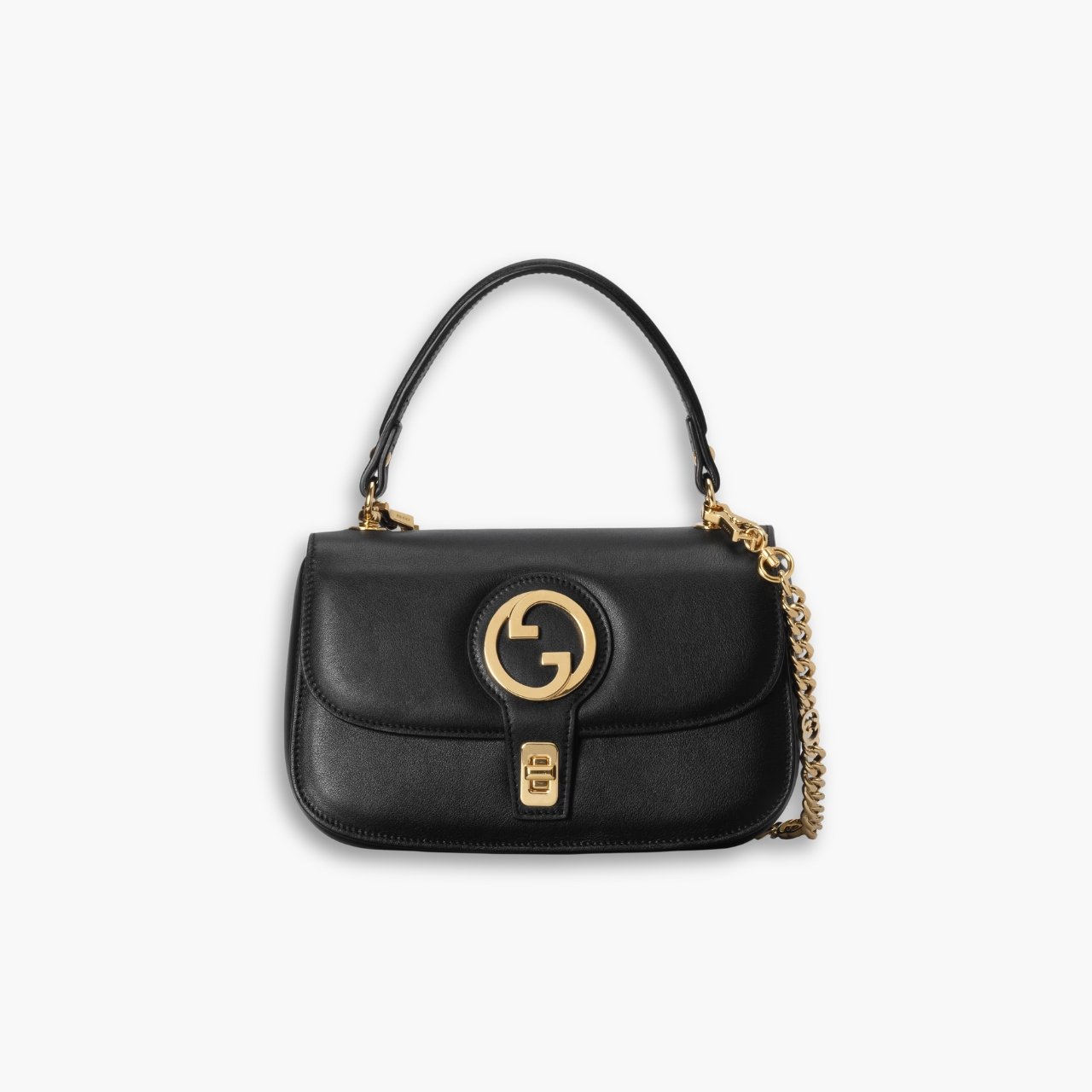 ELG_GCB1008-1.jpg Gucci Blondie Top Handle Black 23cm 735101 UXX0G 1000 - Image 1