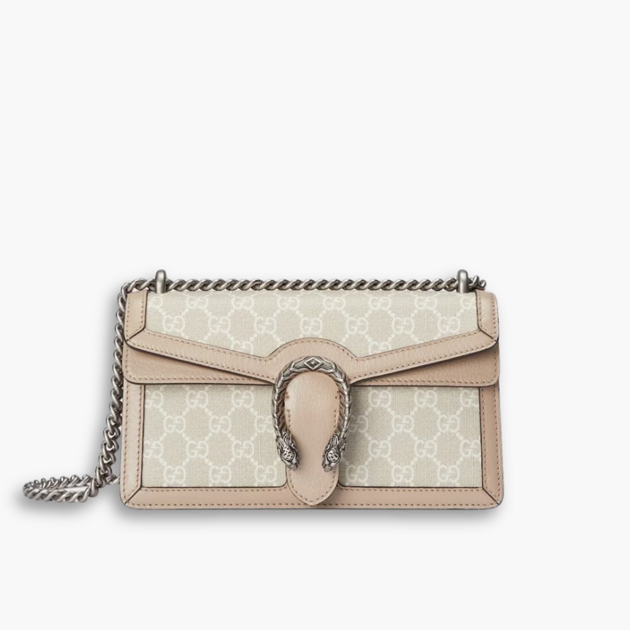 ELG_GCB1045-1.jpg Gucci Dionysus Small Bag Beige and White 25 cm 499623 UULBN 9683 - Image 1