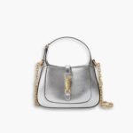 Gucci Jackie 1961 Mini Bag 19 cm Silver 675799 1TR0G 8106