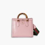 Gucci Diana Tote Bag Pink 27cm 702721 LAADZ 5941