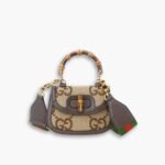 Gucci Bamboo 1947 Mini Bag Brown 17cm 686864 UQLBT 2570