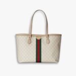 Gucci Ophidia Medium Tote Web Beige 631685 UULAG 9682