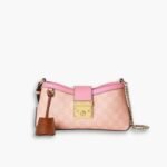 Gucci Padlock Small Shoulder Bag GG Pink 27 cm 811705 FAD3R 6244