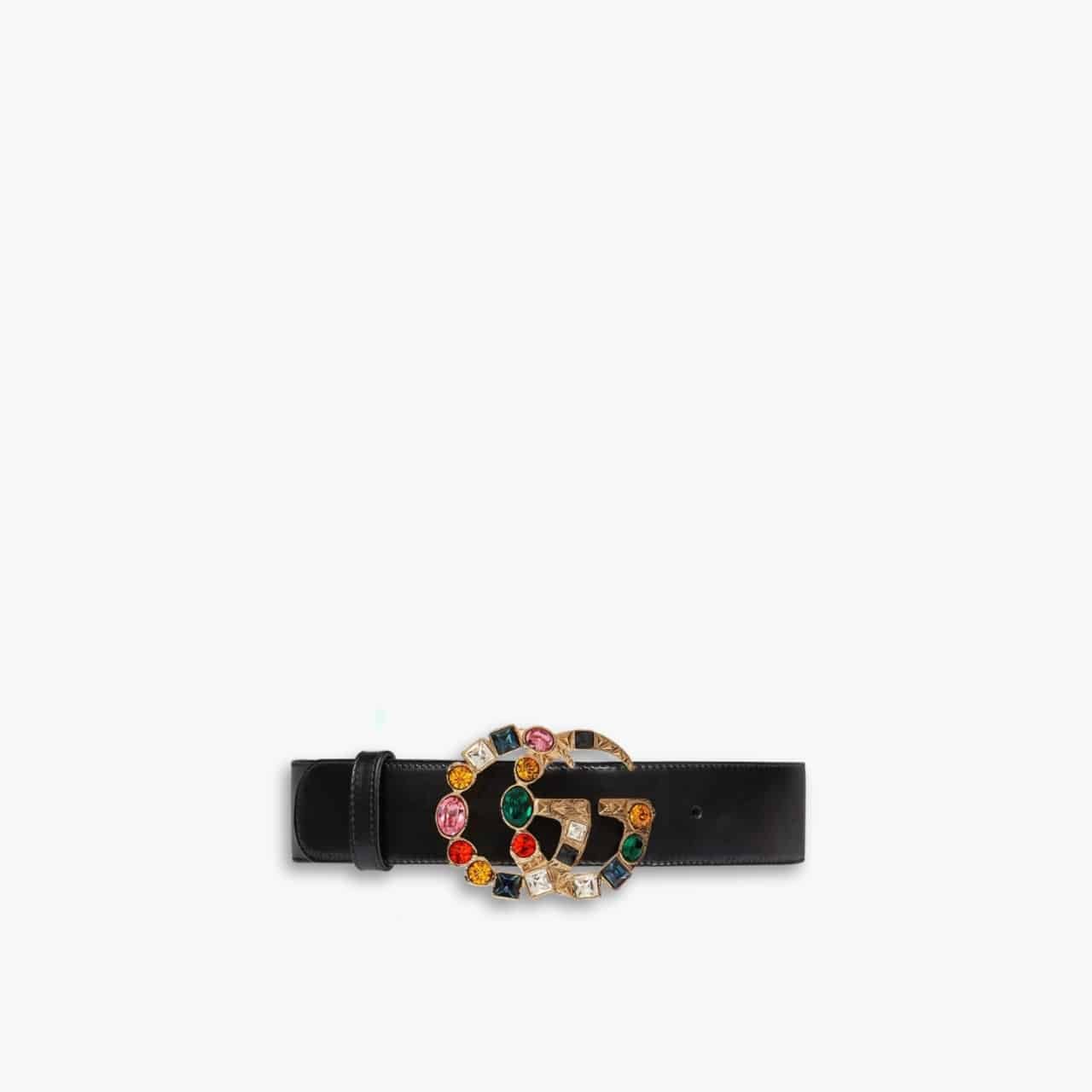 ELG_GCBE1001-1.jpg Gucci Crystal Double G Buckle Multi 513183 AP0IT 1093 - Image 1