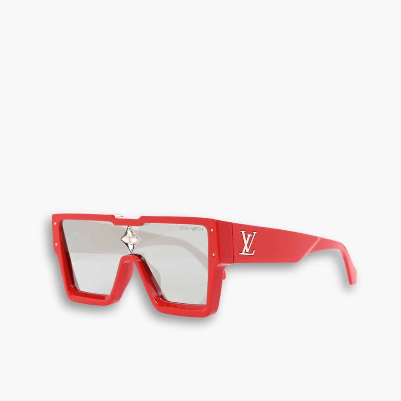 ELG_GCS1001-1-4-2.jpg Louis Vuitton Cyclone Sunglasses Red - Image 1