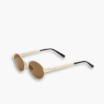 Saint Laurent SL 692 Light Gold And Brown 779851Y99028013