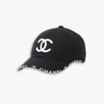 Chanel CC Baseball Cap Black