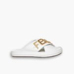 Fendi Fendigraphy Slides White