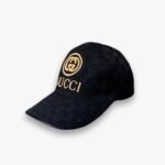 Gucci GG Monogram Canvas Baseball Cap Black