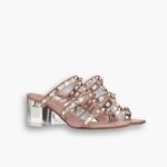 Valentino Rockstud Slide Sandal Pink WS0C47NGUV6L