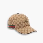 Gucci GG Canvas With Web Baseball Cap Brown