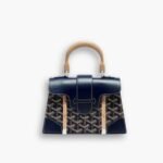 Goyard Saïgon Structuré Mini Bag Navy Blue 21Cm