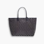 Goyard Saint Louis PM Bag Navy Blue 45Cm