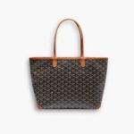 Goyard Artois PM Bag Black And Tan 34Cm