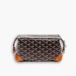 Goyard Bowling 25 Toiletry Black And Tan 24Cm