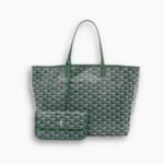 Goyard Goyardine Saint Louis PM Bag Green 34Cm