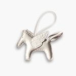 Hermes Rodeo Pegase Charm White