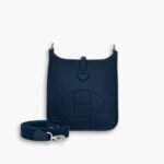 Hermes Mini Evelyne Bag Bleu Nuit 17cm