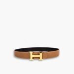 Hermes Reversible H Belt Brown
