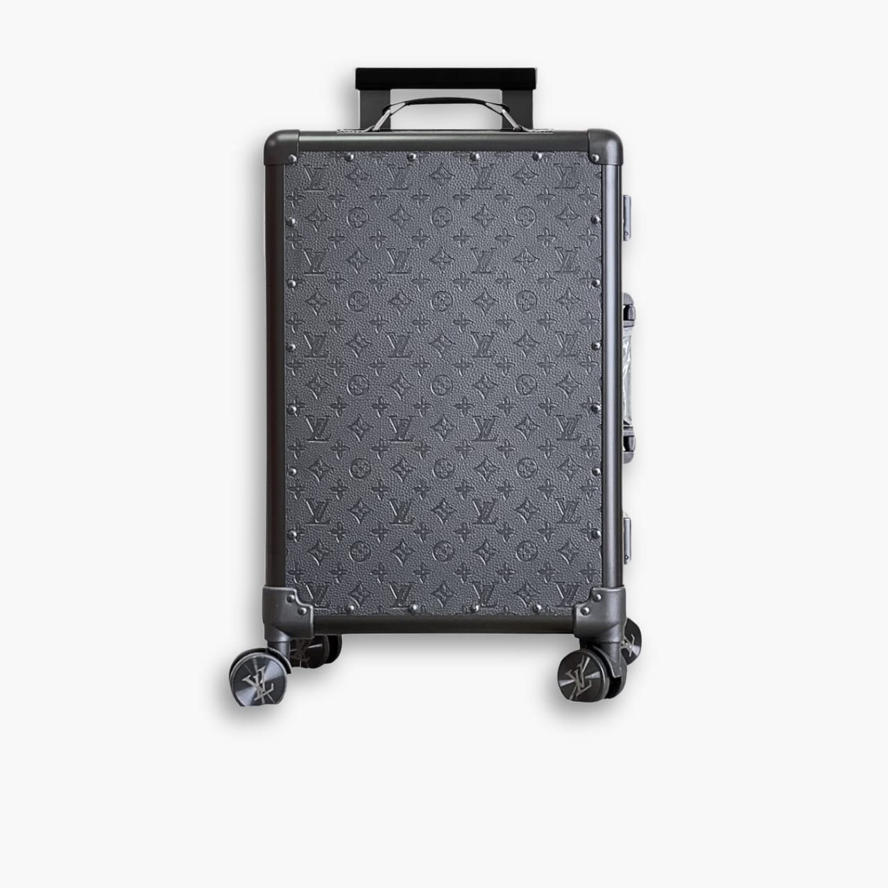 ELG_LVB1002-12-1.jpg Louis Vuitton Horizon Rolling Trunk Suitcase Monogram Eclipse Coated Canvas Black 55cm - Image 1